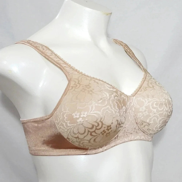 44DD Playtex 18 Hour Lift‎ & Support Wire Free Bra Nude - Picture 2 of 4